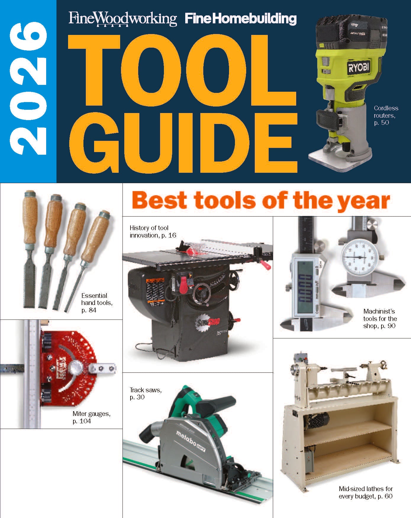 Tool Guide 2026 – Fine Homebuilding